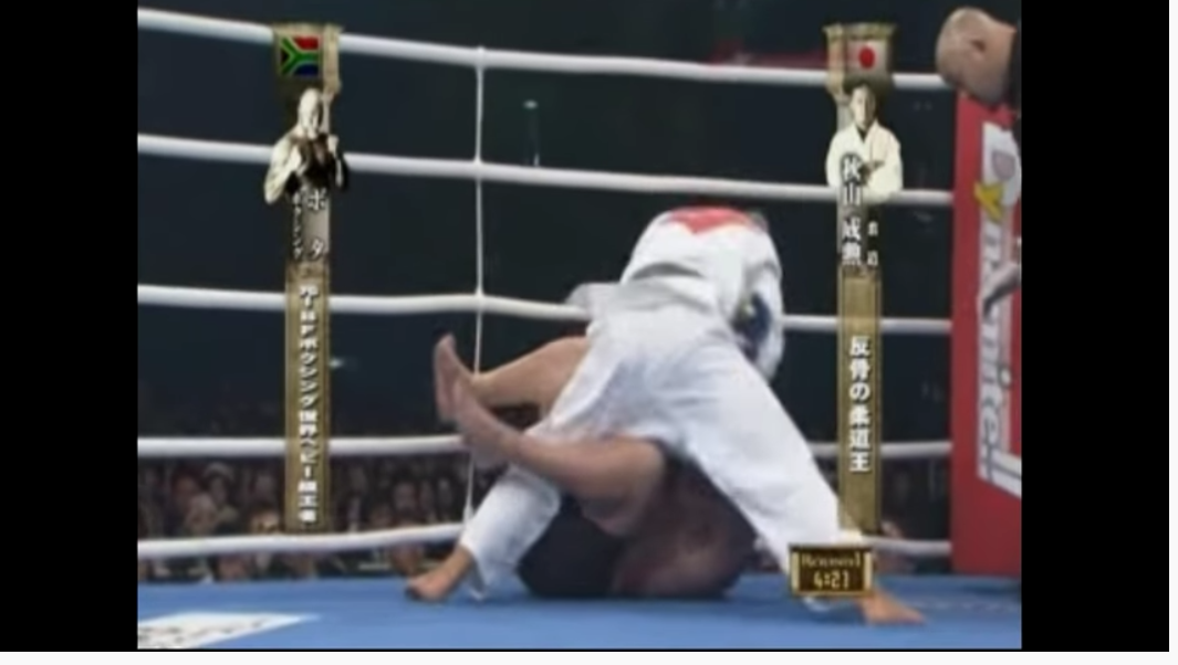 Yoshihiro Akiyama vs Francois Botha Sexyamas MMA Debut1
