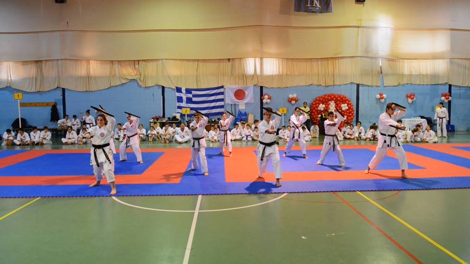  ετήσια εκδήλωση του Hellenic Karate-Do Shitokai στο κλειστό στάδιο Ν. Ικονίου Περάματος