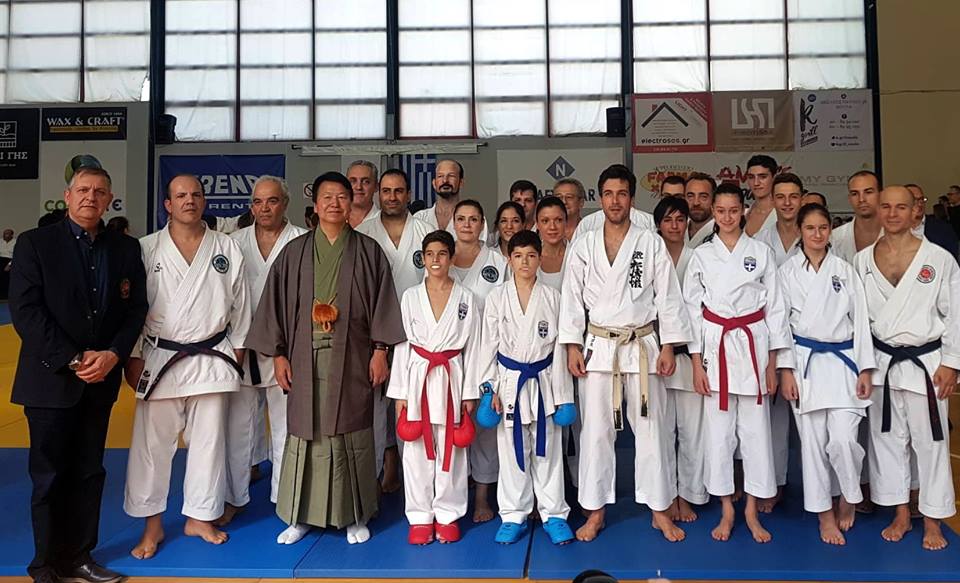 ΤΟ ΚΕΝΤΡΟ ΑΘΛΗΣΗΣ SHOTOKAN KARATE ΣΤΗ 7η Επίδειξη Επίδειξη Ιαπωνικών Πολεμικών Τεχνών