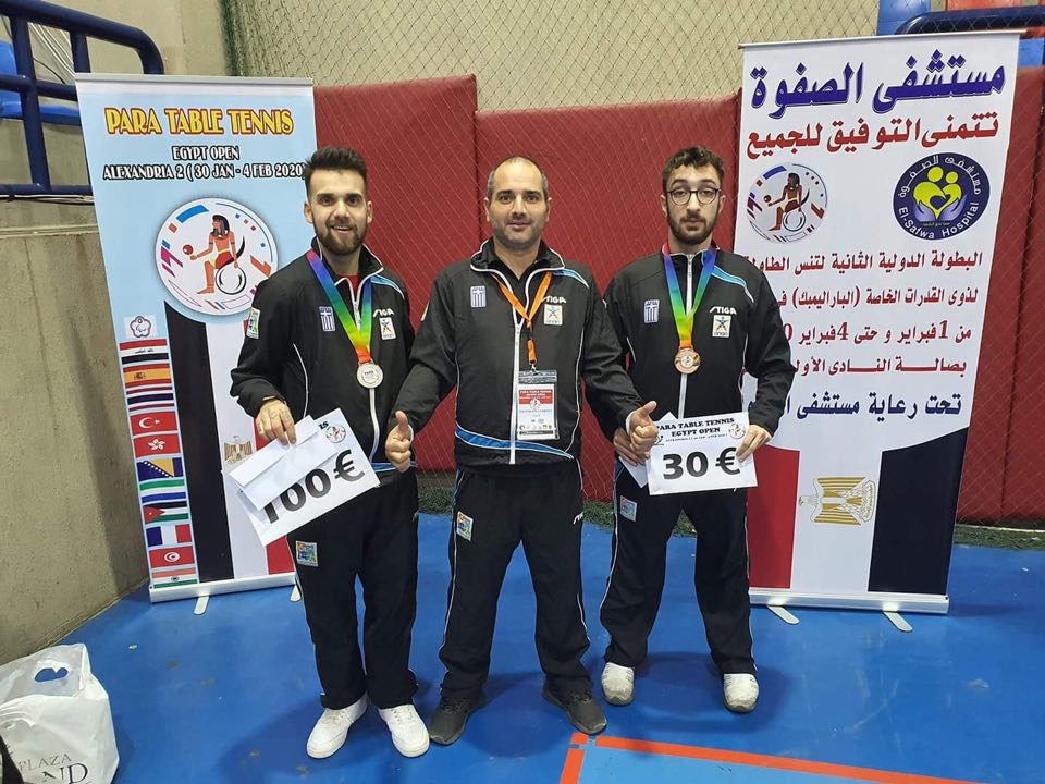 Egypt Open Para 2020: Ασημένιο μετάλλιο στην Αλεξάνδρεια ο Μουχθής, 3ος ο Χατζηκυριάκος