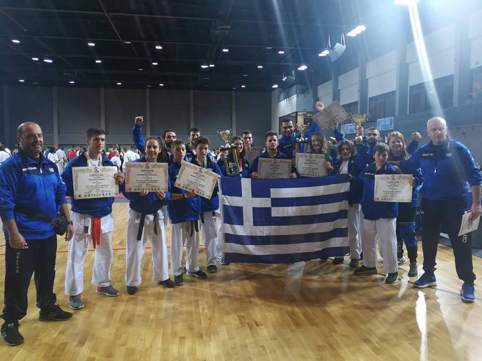 Μεγάλες επιτυχίες σημείωσε η εθνική ομάδα τού Ashihara international Karate σε παγκόσμιους αγώνες στην Ουγγαρία 