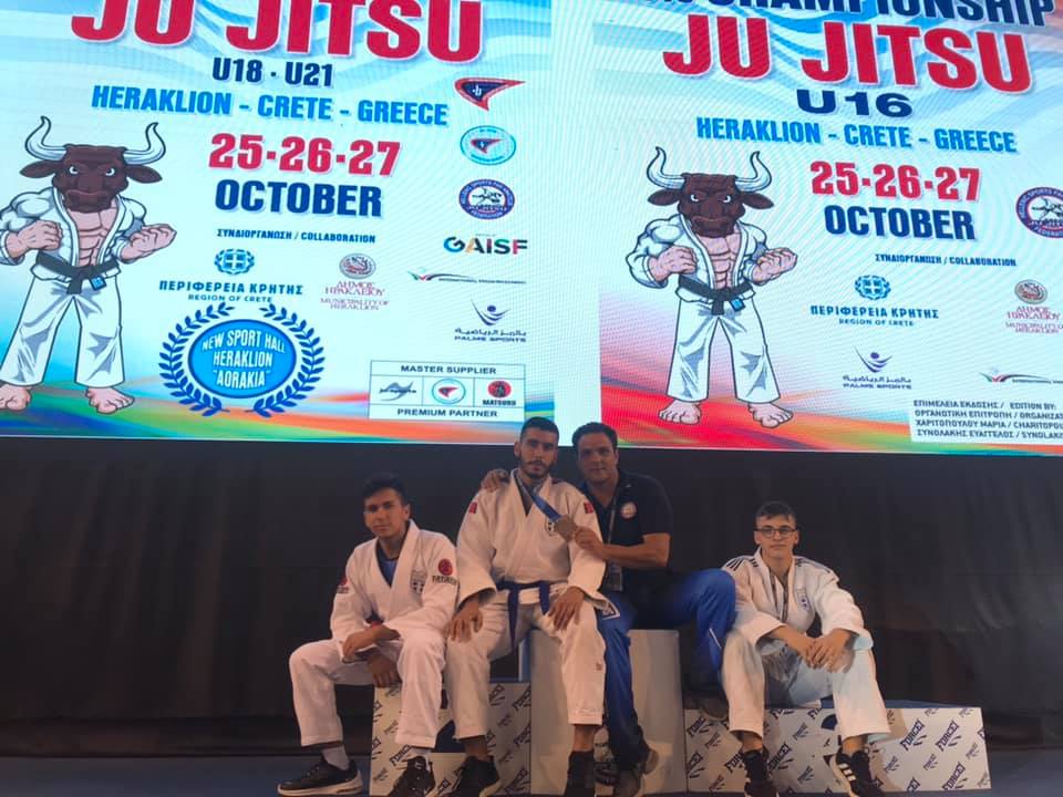 ΧΑΛΚΙΝΟΣ ΣΤΟ ΠΑΝΕΥΡΩΠΑΙΚΟ JU JITSU Ο ΣΗΦΑΚΗΣ ΤΟΥ ΑΘΛΟΠΟΛΙΣ