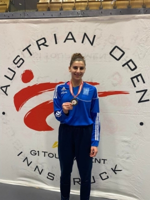 Taekwondo: Χάλκινο μετάλλιο η Καλτέκη στο Austrian Open 2023 G1