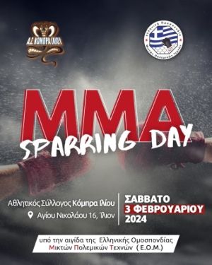 1o MMA Sparring Day για το 2024