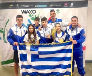 Α.Σ. ΙΩΝΕΣ: 5 Αθλητές - 5 Παγκόσμια μετάλλια στο Παγκόσμιο Πρωτάθλημα KICKBOXING WAKO ITALY 2026