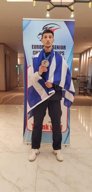 Ασημένιος πρωταθλητής Ευρώπης ο Διονύσης Ραψομανίκης στη Σόφια