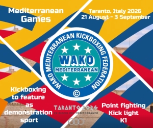 Το Kick Boxing στους Μεσογειακούς Αγώνες 2026