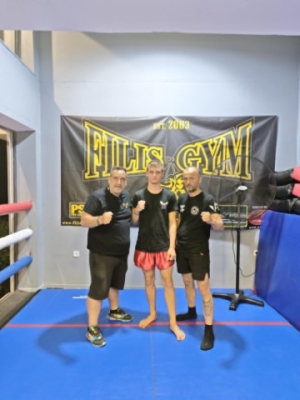 FILIS GYM: Ο Βασιλειάδης Αντρέας θα ανήκει στην ομάδα του SANDA BOXING
