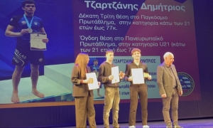 Κορυφαίοι αθλητές του Δήμου Βόλου οι αθλητές του ΑΠΣ ΑΘΛΟΤΕΧΝΗ