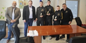 Βράβευση τριών αθλητών του FILIS GYM από τον Δήμο Κορυδαλλού