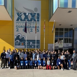 Η ελληνική αποστολή βρίσκεται στη Guadalajara της Ισπανίας για το 31ο Μεσογειακό Πρωτάθλημα Καράτε