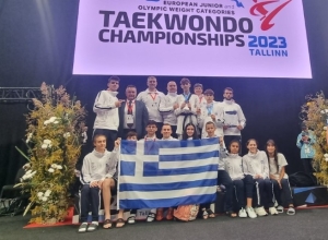 Taekwondo: Τρίτωσε τα μετάλλια η Ελλάδα στο Ευρωπαϊκό του Ταλίν - «Χάλκινος» ο Γεράρδης στα -59kg