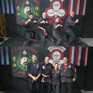 Εξετάσεις εγχρώμων και μαύρων ζωνών του Original Kajukenbo KSDI στην Ελλάδα