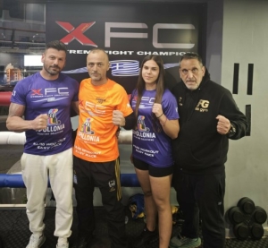 Το χρυσό κορίτσι σε KICK BOXING low και Κ1, όπως και σε SANDA BOXING και BOXE SAVATE του FILIS GYM, ΑΝΝΑ ΣΥΡΑΚΟΥΛΑ θα αγωνίζεται και στο άθλημα της πυγμαχίας