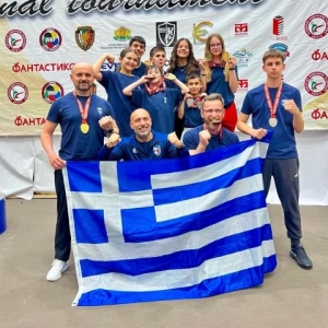 Συγκομιδή μεταλλίων από τον Α.Σ. ΔΙΑΛΛΟΣ ΚΑΡΑΤΕ CLUB στο διεθνές τουρνουά Sofia Open 2026